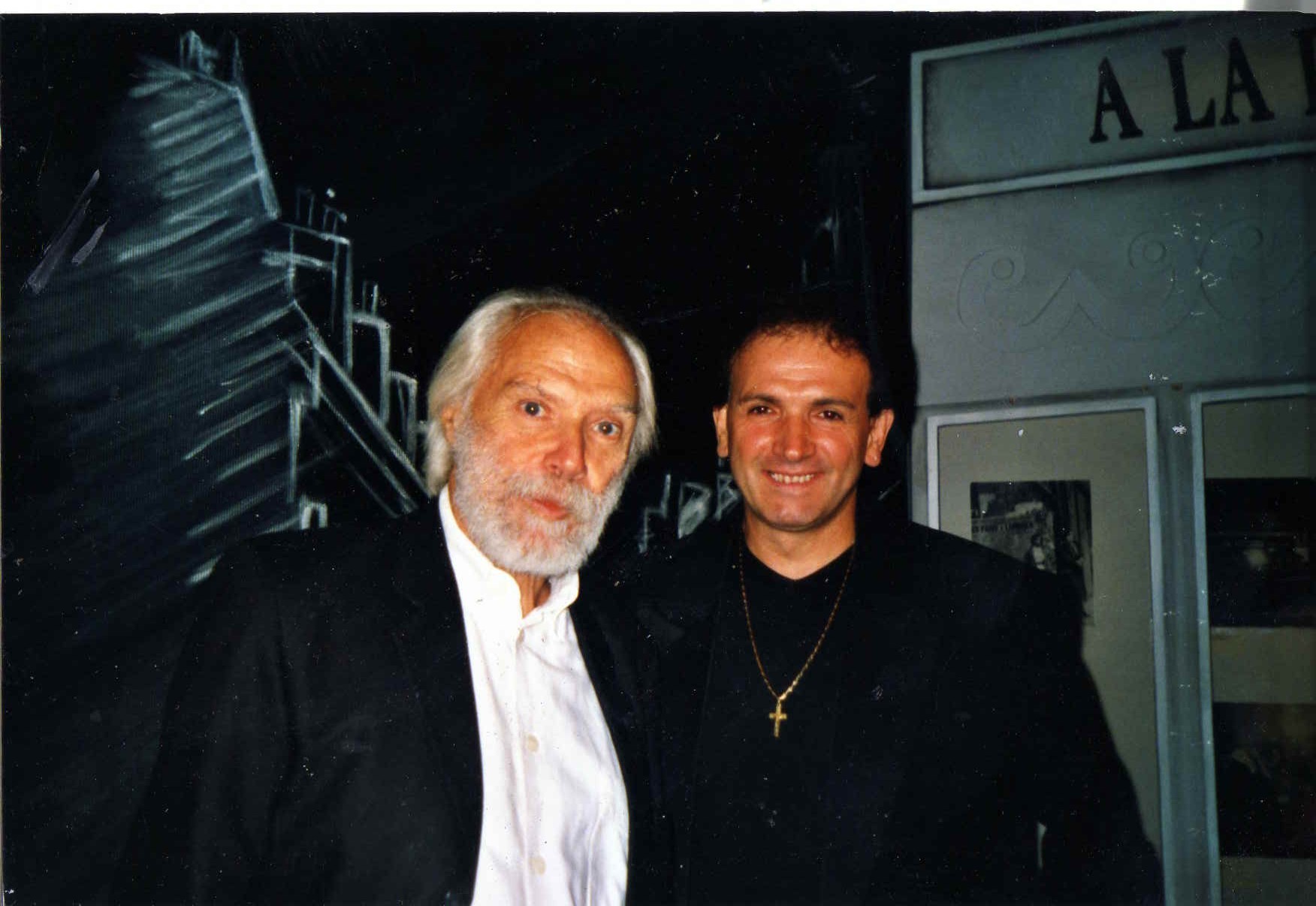 Avec georges moustaki