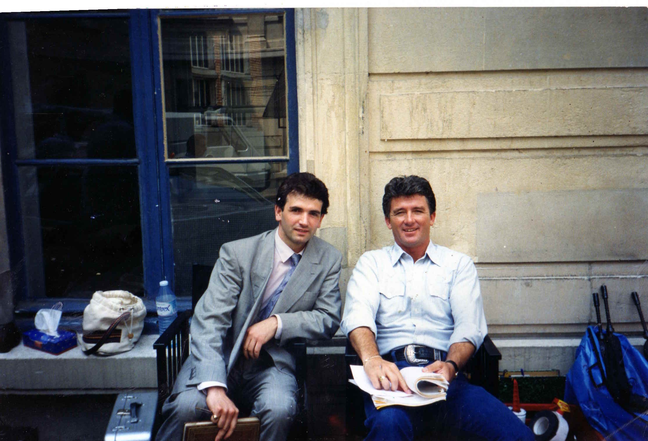 Tournage dallas avec patrick duffy