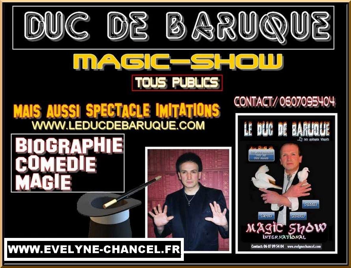 Duc de baruque magie imitations comedie